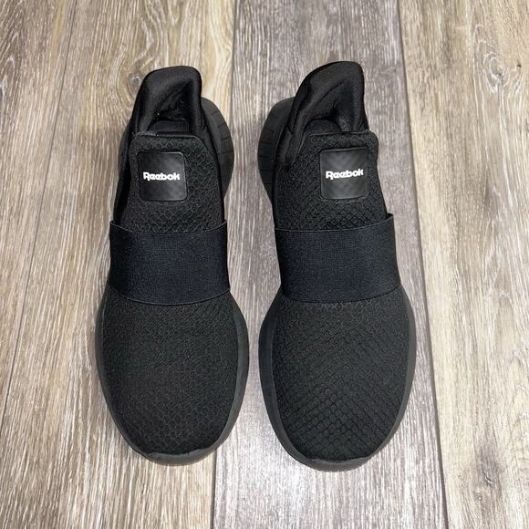 Reebok Lite Slip On 2.0 Women's US Size 8 Black Running Sneaker Shoes GY5908 - Picture 4 of 12